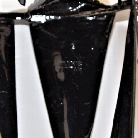 Two-tone Crystal Encrusted Origami Cuff Bangle - Picture 6 of 6